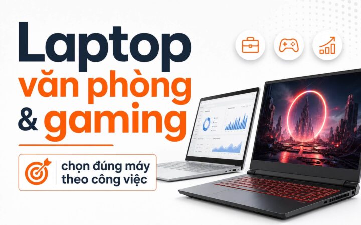 Choose a laptop by profession: Office, Creator, or Gaming?