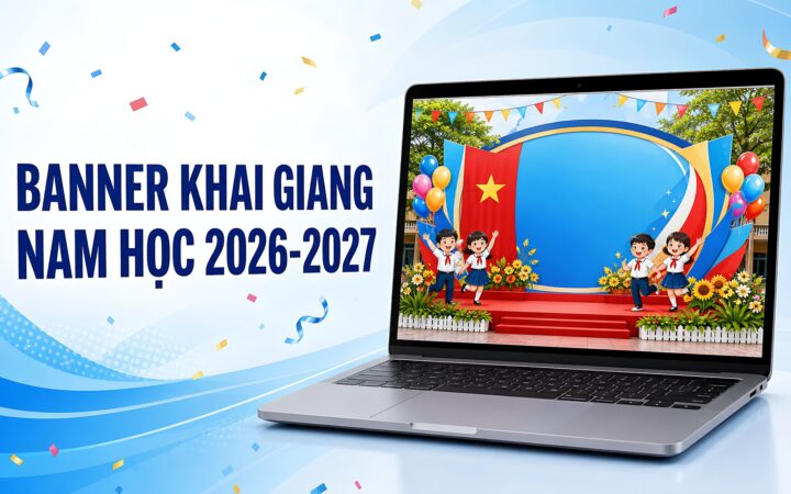 Banner Khai Giảng Năm Học Mới: Prompt Ai Cho Từng Cấp Học