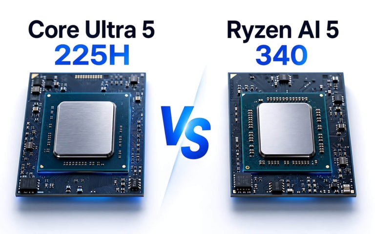 Core Ultra 5 225H Vs Ryzen Ai 5 340: Chip Nào Tối Ưu Đa Nhiệm?