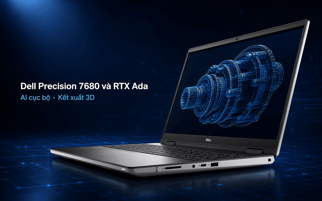 Dell Precision 7680 Và Bài Toán Rtx Ada Cho Ai Cục Bộ, 3D