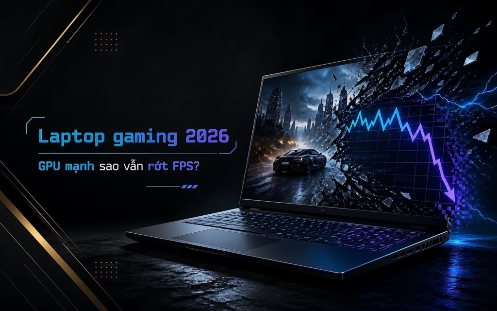 Laptop Gaming Gpu Manh Van Rot Fps Game Featured Laptop Gaming 2026: Gpu Mạnh Sao Vẫn Rớt Fps Khi Chơi Game?