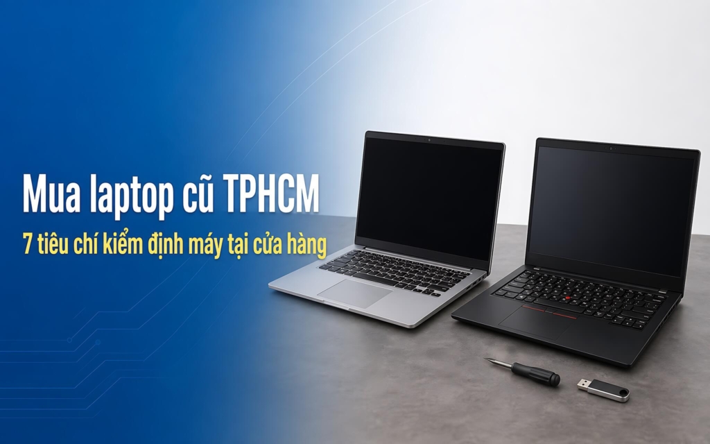 Mua Laptop Cũ Tphcm: 7 Tiêu Chí Kiểm Định Máy Tại Cửa Hàng
