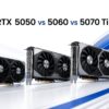 Rtx 5050 Vs 5060 Vs 5070 Ti: Hiệu Năng Laptop Theo Tác Vụ