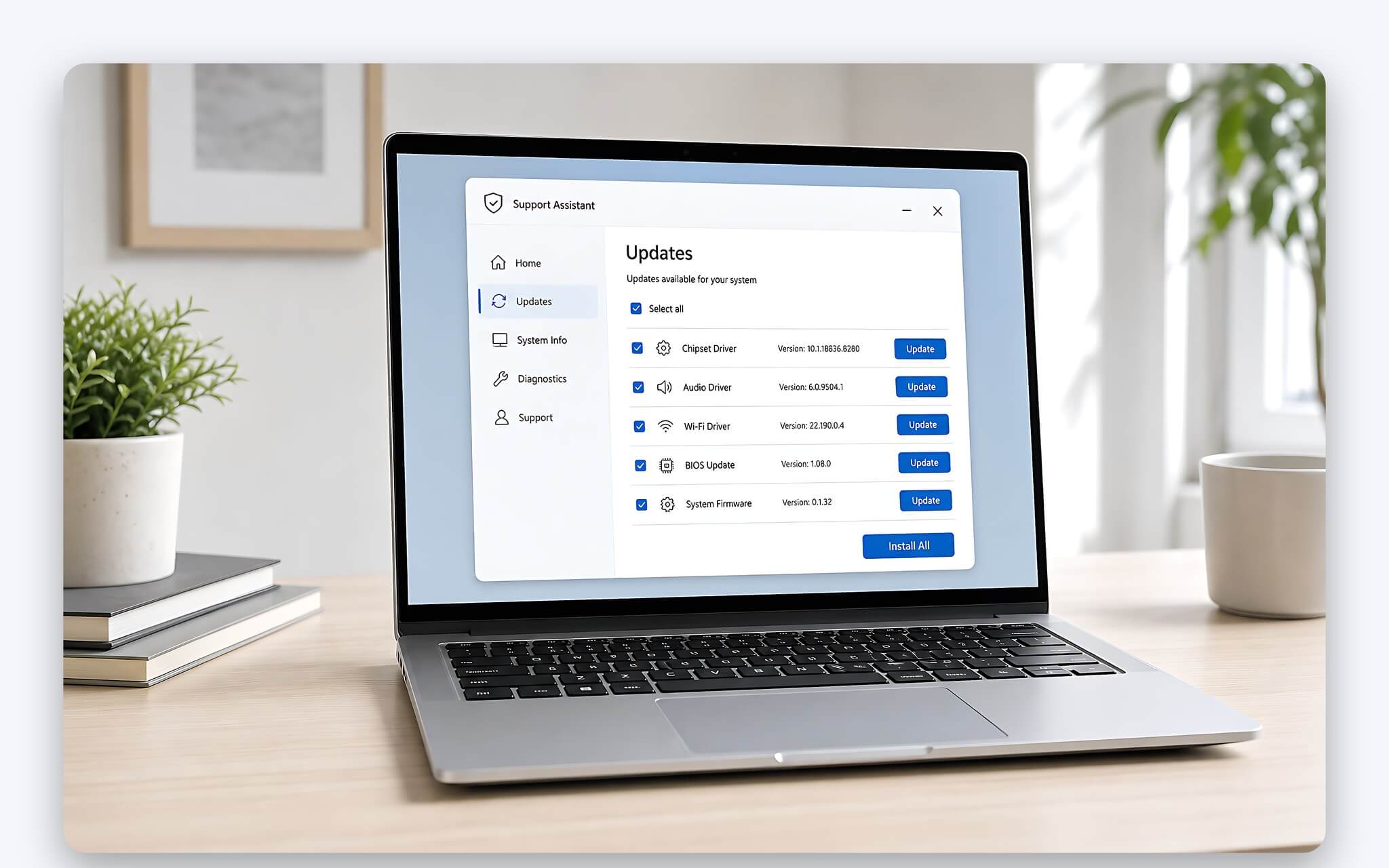Khi Nào Nên Dùng Ứng Dụng Hãng Để Update Driver Laptop Đúng Model