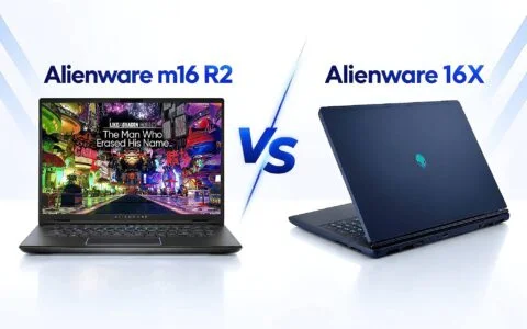 So sánh Alienware m16 R2 với 16X Aurora: RTX 4070 hay RTX 5060?