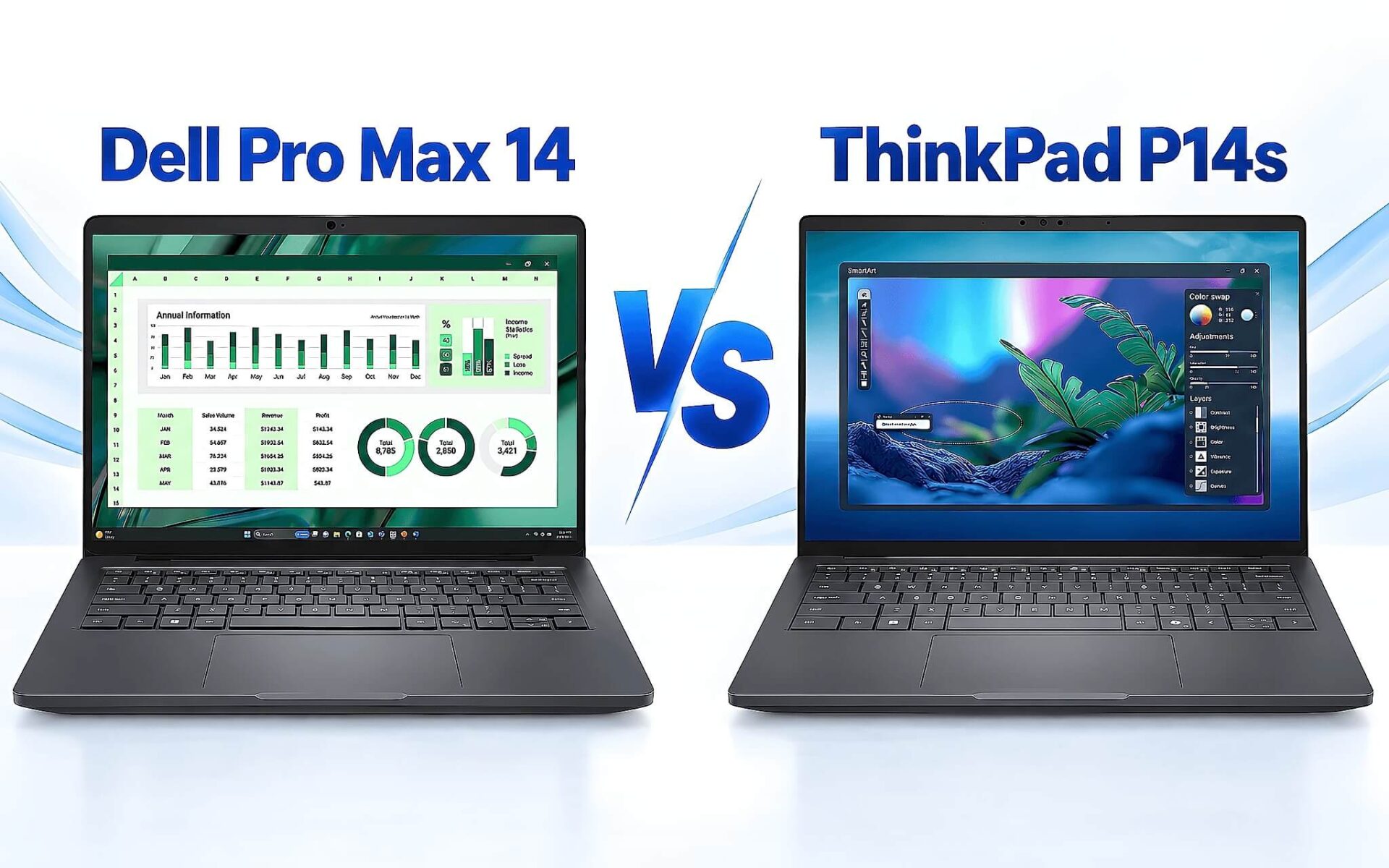 dell pro max 14 hay thinkpad p14s gen 6 featured Dell Pro Max 14 vs. ThinkPad P14s Gen 6: Which 14-inch Workstation is Best for Engineers and Designers?