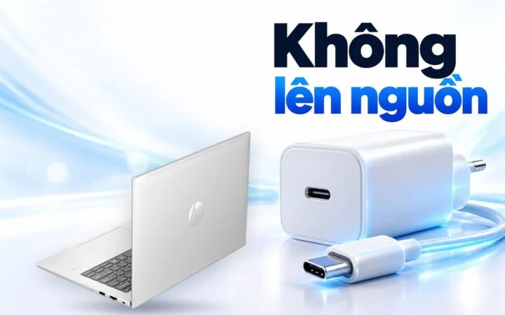Laptop không lên nguồn - Cách kiểm tra adapter, xả điện trước khi mang đi sửa