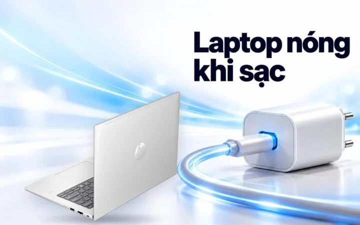 Laptop nóng khi sạc - Mức nào bình thường và dấu hiệu nào cần kiểm tra