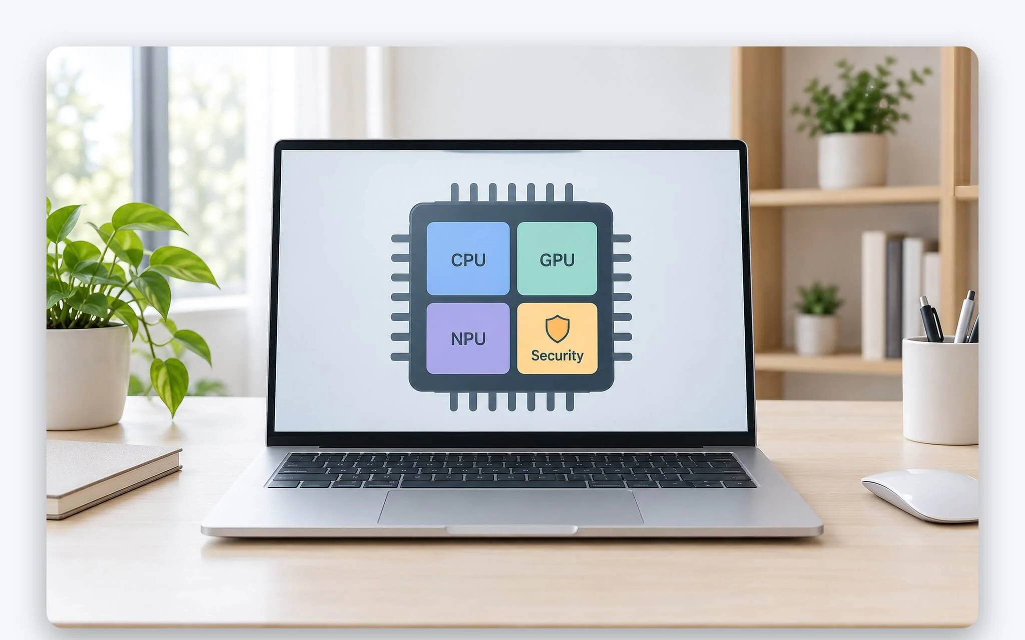Bộ xử lý bảo mật Pluton tích hợp trong khối SoC của CPU laptop