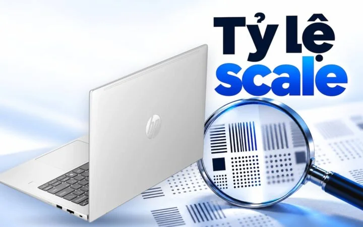 Tỷ lệ scale trên laptop màn 2.8K, 3K - Vì sao chữ bị mờ, giao diện quá nhỏ